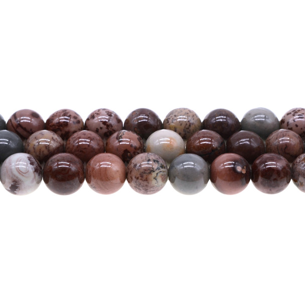 Artistic Jasper Round 12mm - Loose Beads