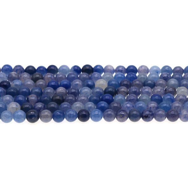 Blue Aventurine Round 6mm - Loose Beads