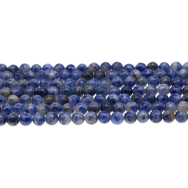 Blue Spot Jasper Round 6mm - Loose Beads