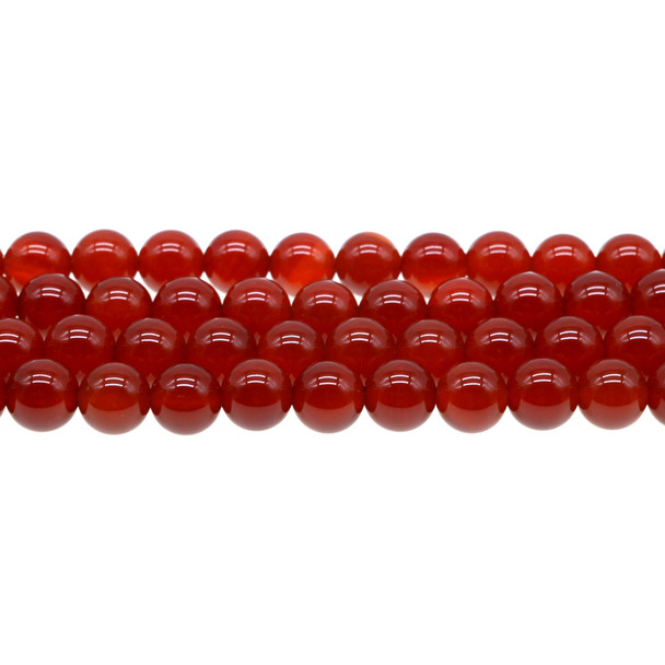 Carnelian - Red Round 10mm - Loose Beads