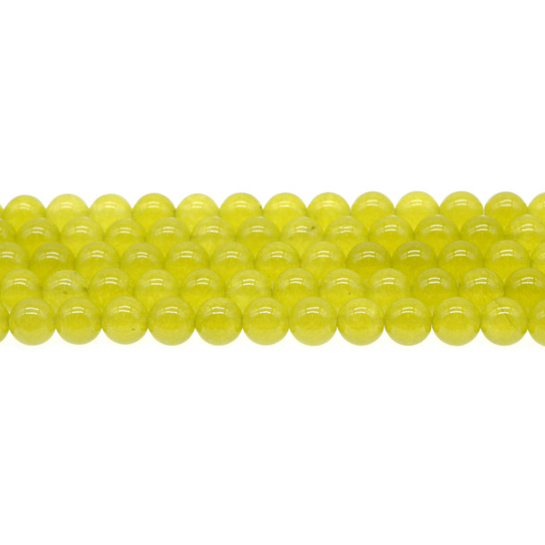 Olvine Jade Round 8mm - Loose Beads