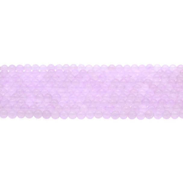 Violet Jade Round 4mm - Loose Beads