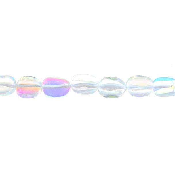 Synthetic Moonstone Neon Crystal Nugget 9-13mm - Loose Beads