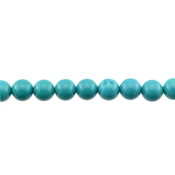 Chinese Turquoise Round 10mm - Loose Beads