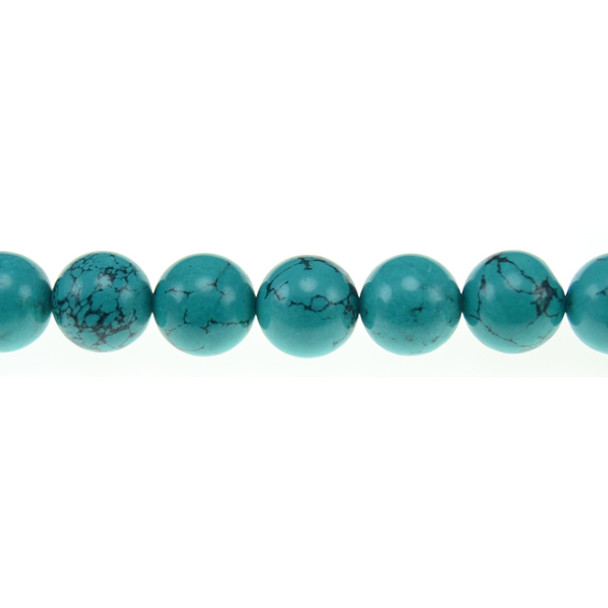 Chinese Turquoise Round 12mm - Loose Beads