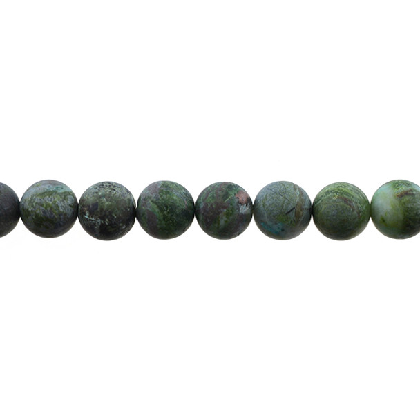Dragon Blood Stone Jasper Round Frosted 10mm - Loose Beads Dragon Blood Stone Jasper Round Frosted 10mm - Loose Beads