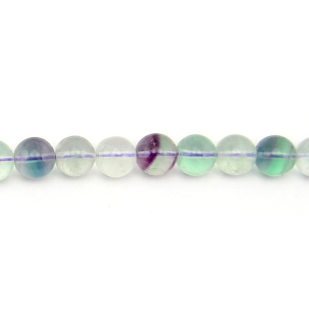 Fluorite Round 10mm - Loose Beads