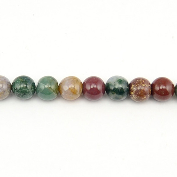 Fancy Jasper Round 10mm - Loose Beads