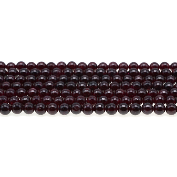 Garnet Round 6mm - Loose Beads