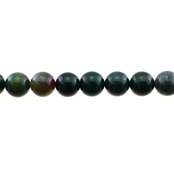 Indian Bloodstone Round 12mm - Loose Beads