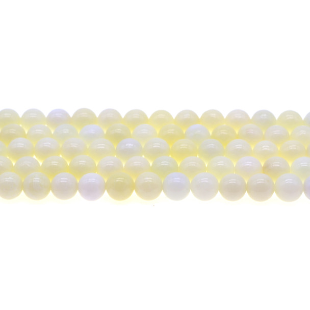 Ivory Jade Round 8mm - Loose Beads