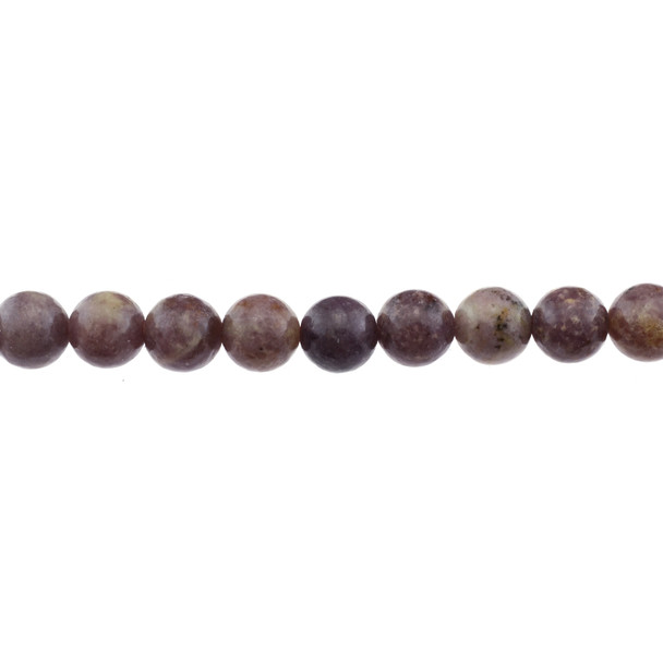 Lepidolite AB Round 10mm - Loose Beads
