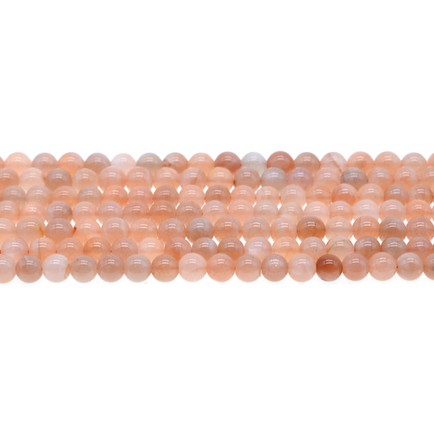 Multi-Color Moonstone AA Round 6mm - Loose Beads