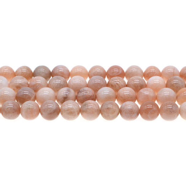 Multi-Color Moonstone Round 10mm - Loose Beads