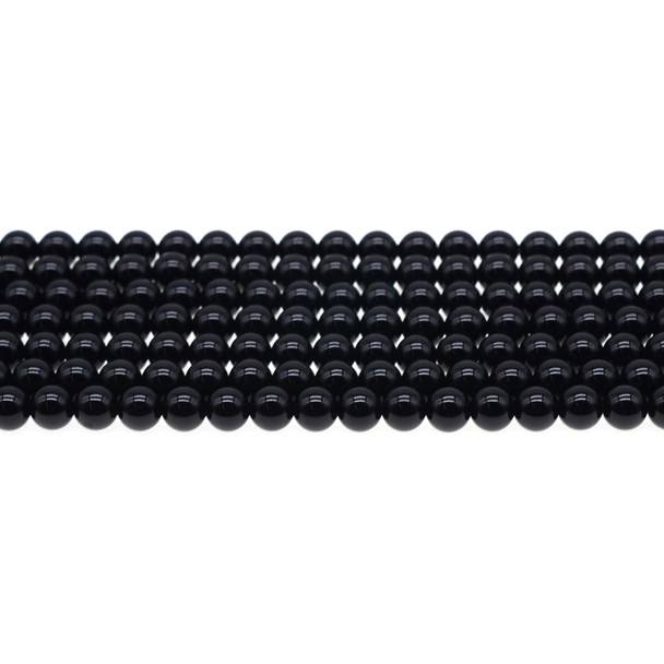 Black Onyx Round 6mm - Loose Beads