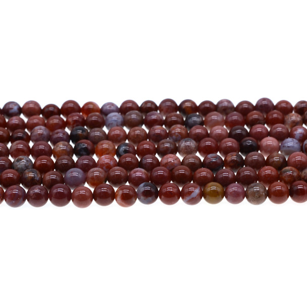 Portuguese Agate Round 6mm - Loose Beads