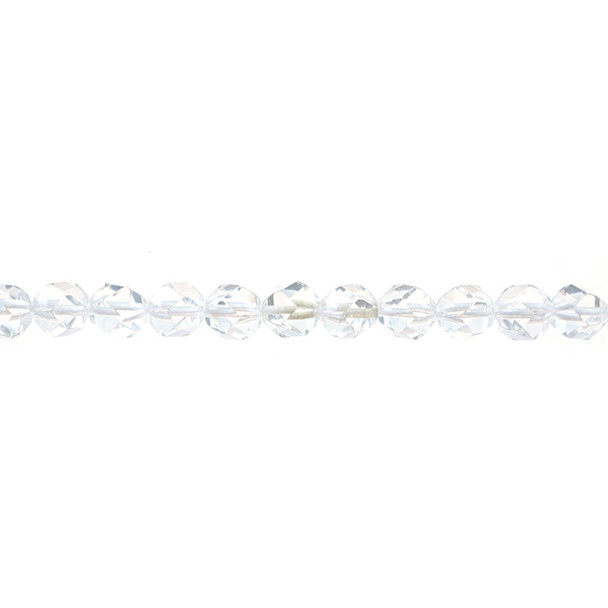 Natural Quartz Round Large Cut 8mm - Loose Beads