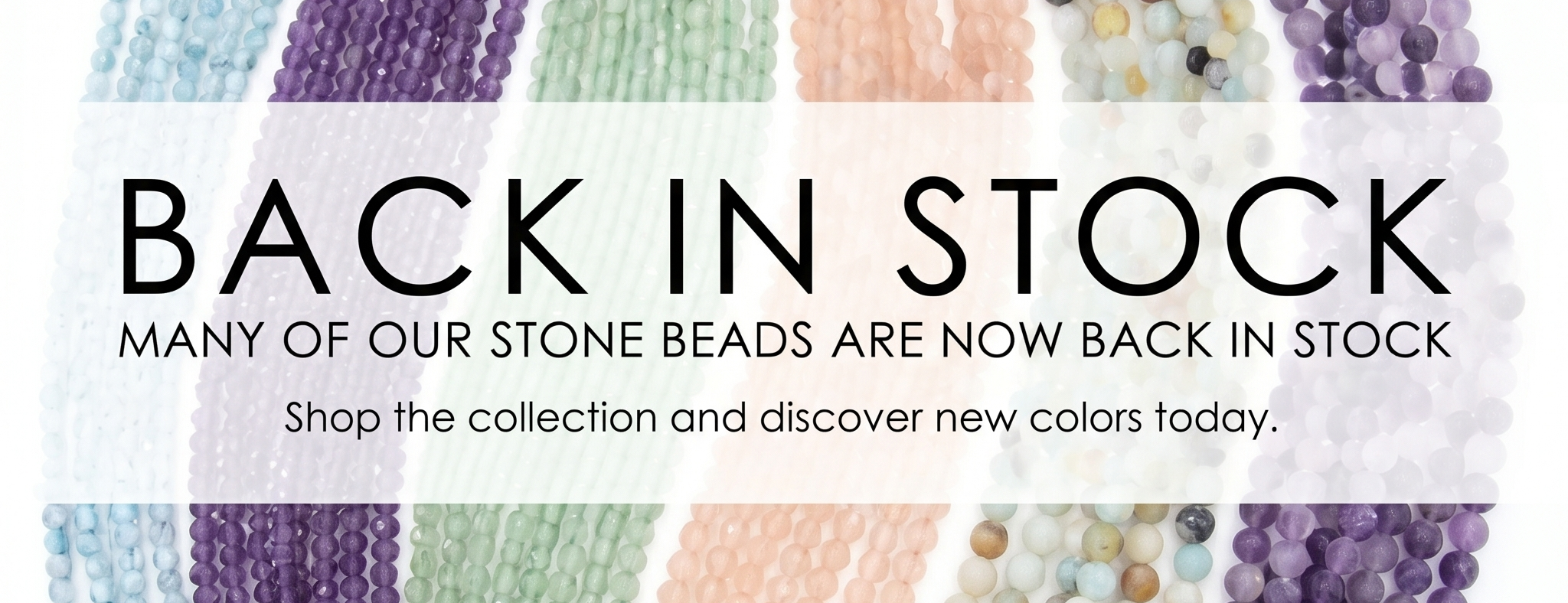 Back in stock Gemstones