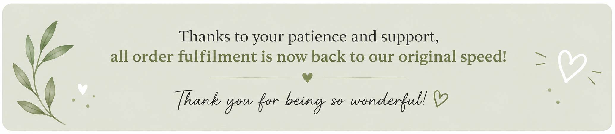 Fulfilment Delay