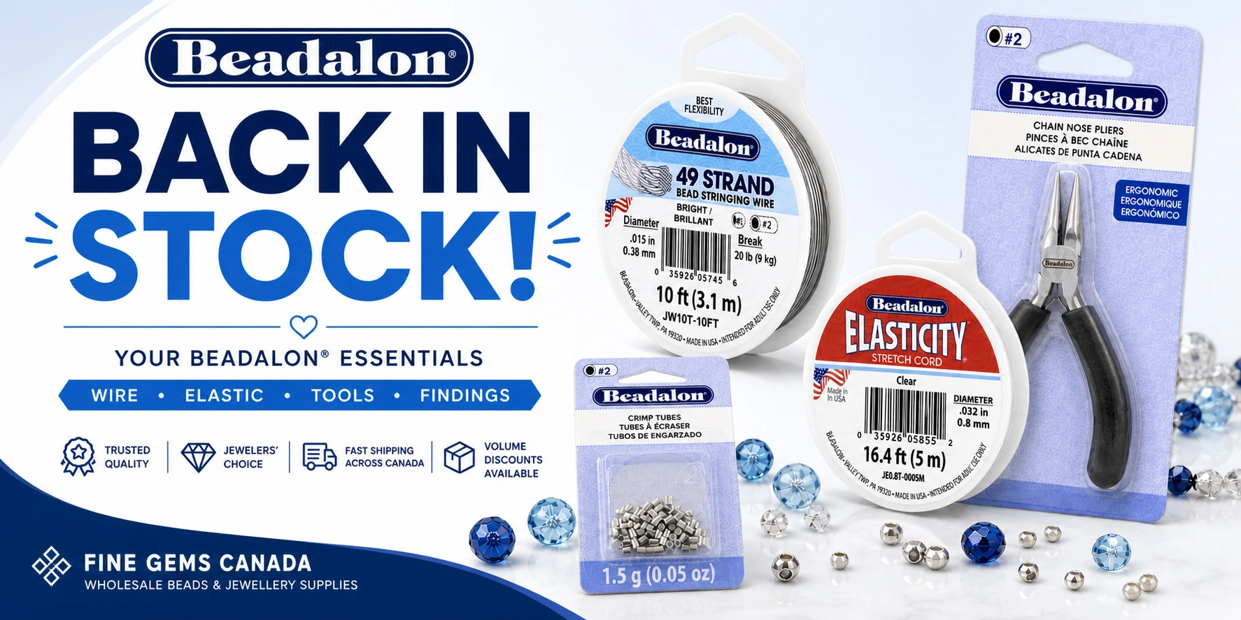 Beadalon - Back in stock!