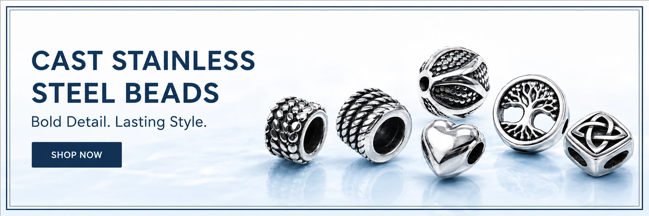 Cast Stainless Steel Beads