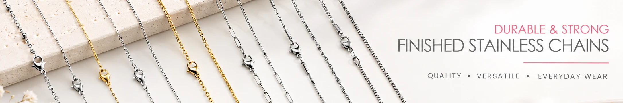 Stainless Steel Finished Chains