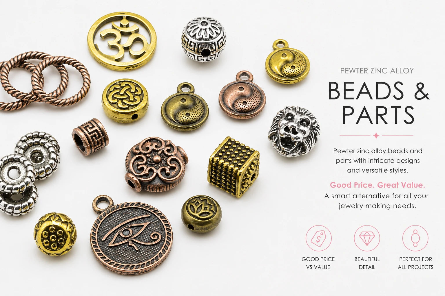 Pewter Zinc Alloy