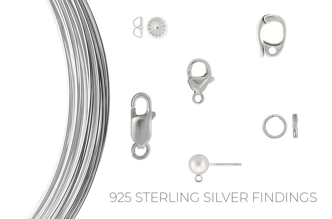 925 Sterling Silver Findings