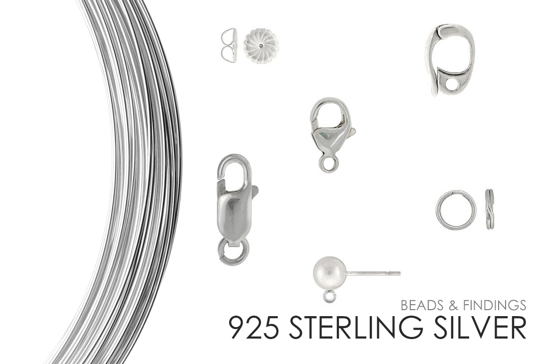 925 Sterling Silver Findings