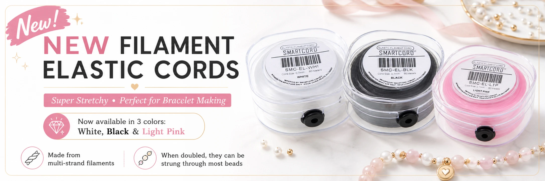 Smartcord Filament elastics