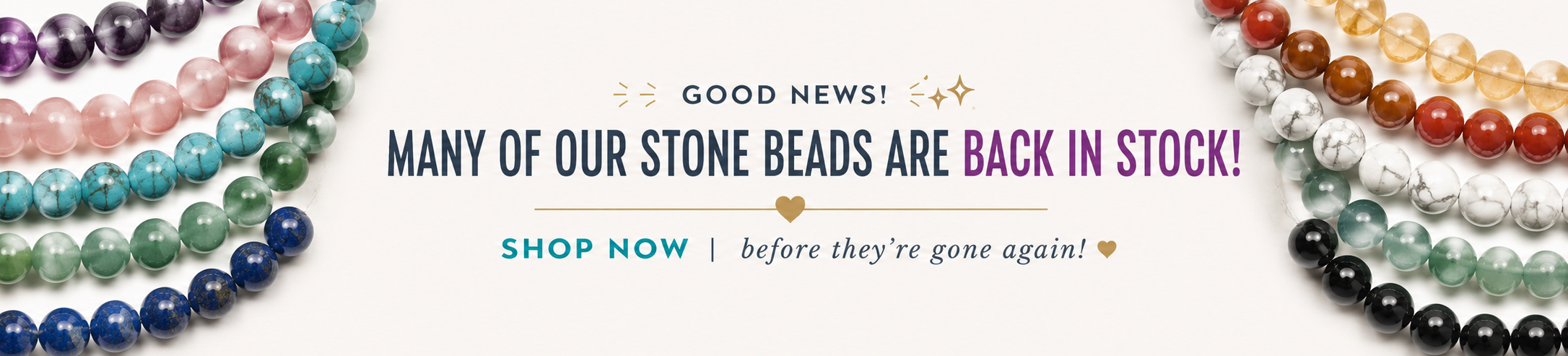 Stones Back in stock