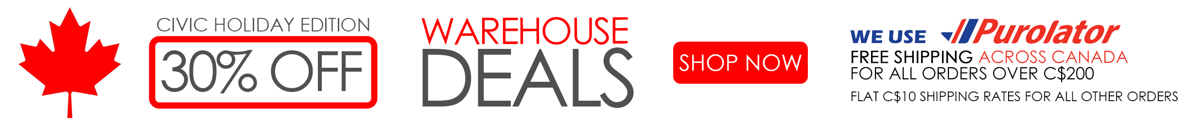 Warehouse Deals