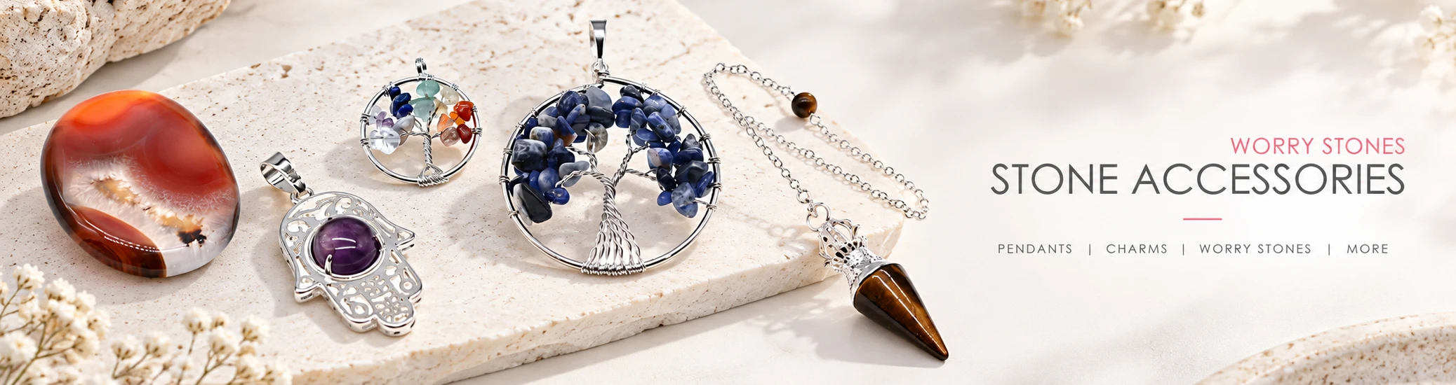 Stone Accessories and Worry Stones
