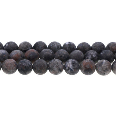 Yooperlite Round Frosted 12mm - Loose Beads