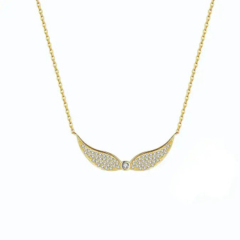 Wings Of An Angel Necklace by Keira K