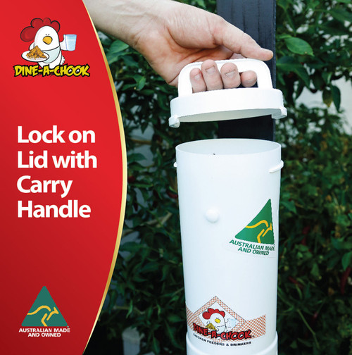 Large Chicken Feeder 4.7L