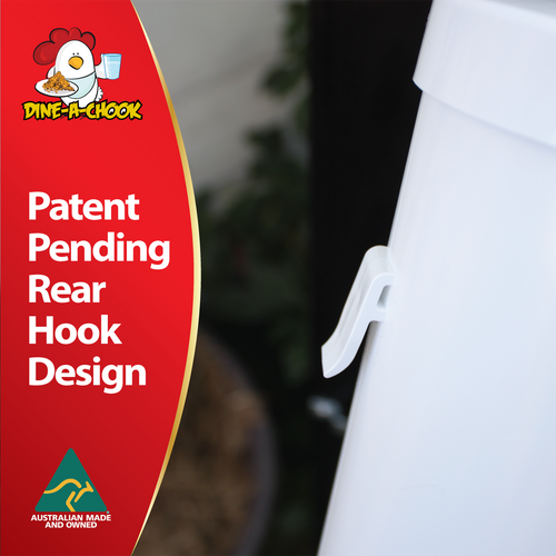 Superior strength with moulded rear mounting hooks