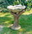 Maple Leaf Birdbath