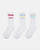 IMPALA STRIPE SOCK 3PK - IM787000