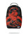 SMURFS RED STENCIL BACKPACK - B9116