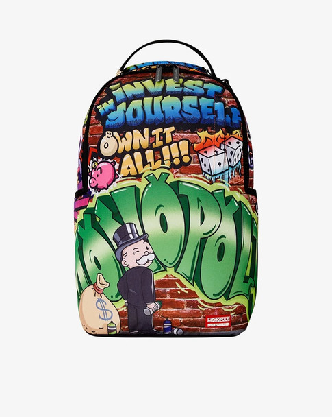 MONOPOPY MAN GRAFFITI BACKPACK - B7158