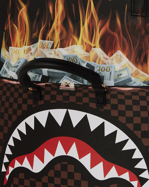 BAG OF MONEY ON FIRE DLXSV - B7675