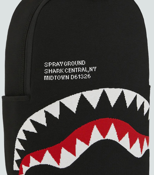 SHARK CENTRAL KNIT BLK DLX-KNI - B7570