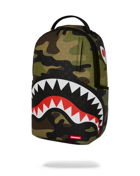 WOODLAND CAMO CHECK DLXSV BACK - B7654