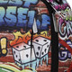 MONOPOPY MAN GRAFFITI BACKPACK - B7158