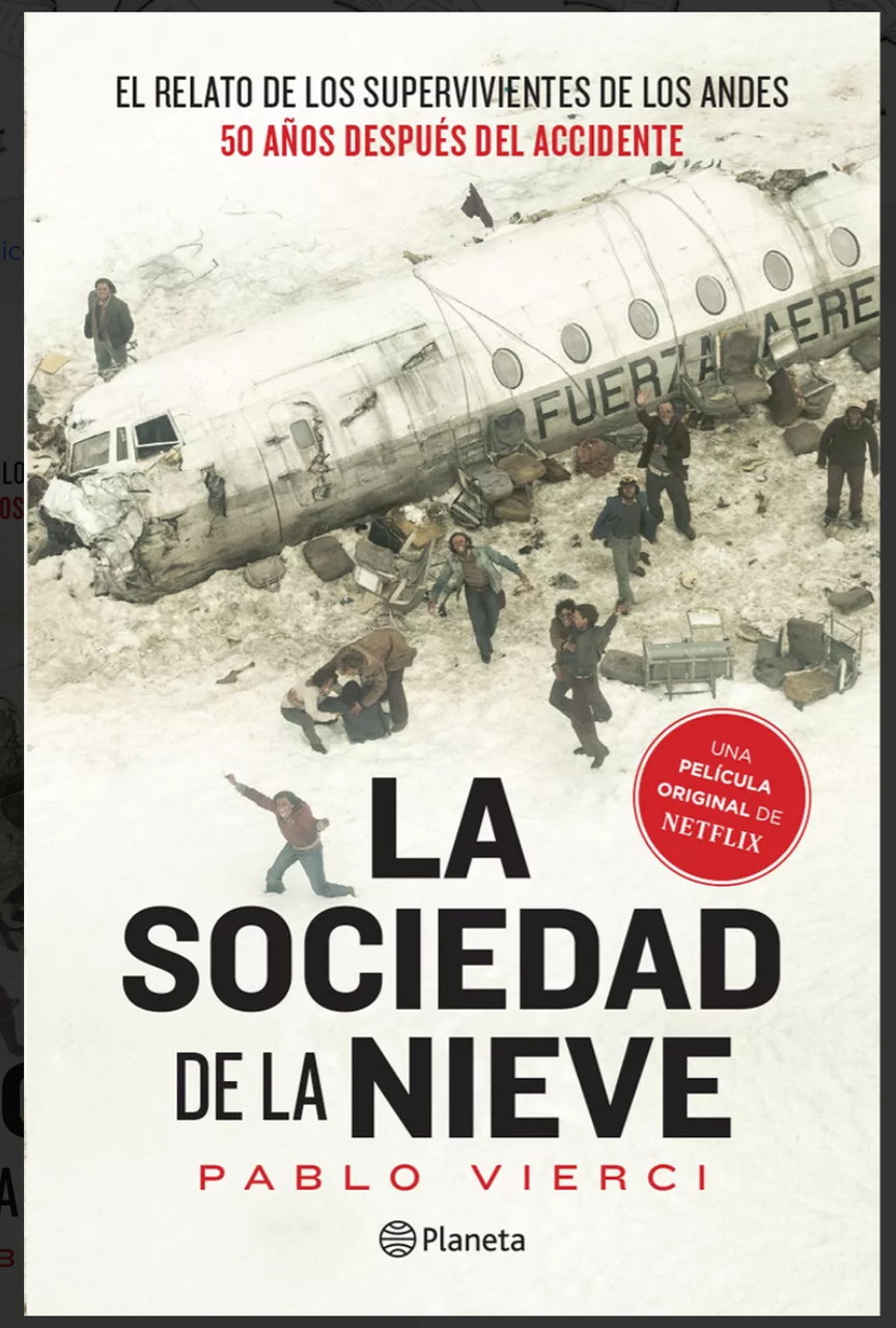 Pablo Vierci, autor de 'La sociedad de la nieve': El pacto de entrega  mutua en el accidente aéreo de los Andes es el mejor ejemplo de generosidad  que conozco
