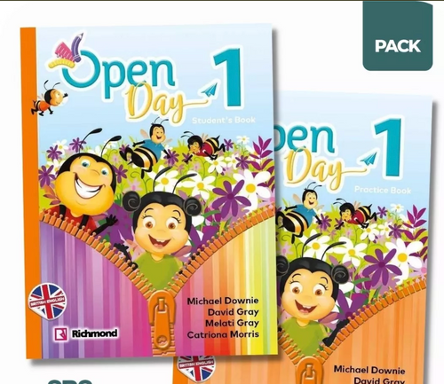 OPEN DAY 1 - STUDENT'S BOOK WORKBOOK PACK - 2 LIBROS