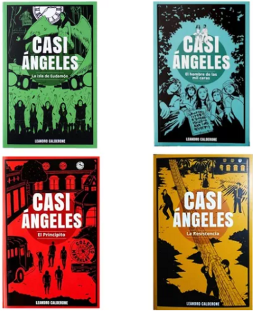 Pack Casi Angeles - Leandro Calderone Nueva Edición (4 Libros)