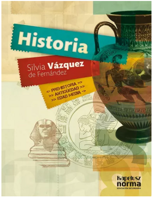 Historia Prehist. Antiguedad, Ed Media. Vazquez De Fernandez