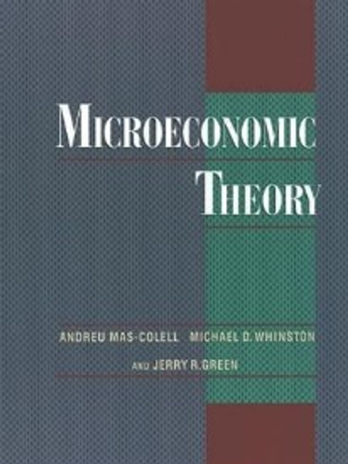 Microeconomic Theory - Edición internacional  -